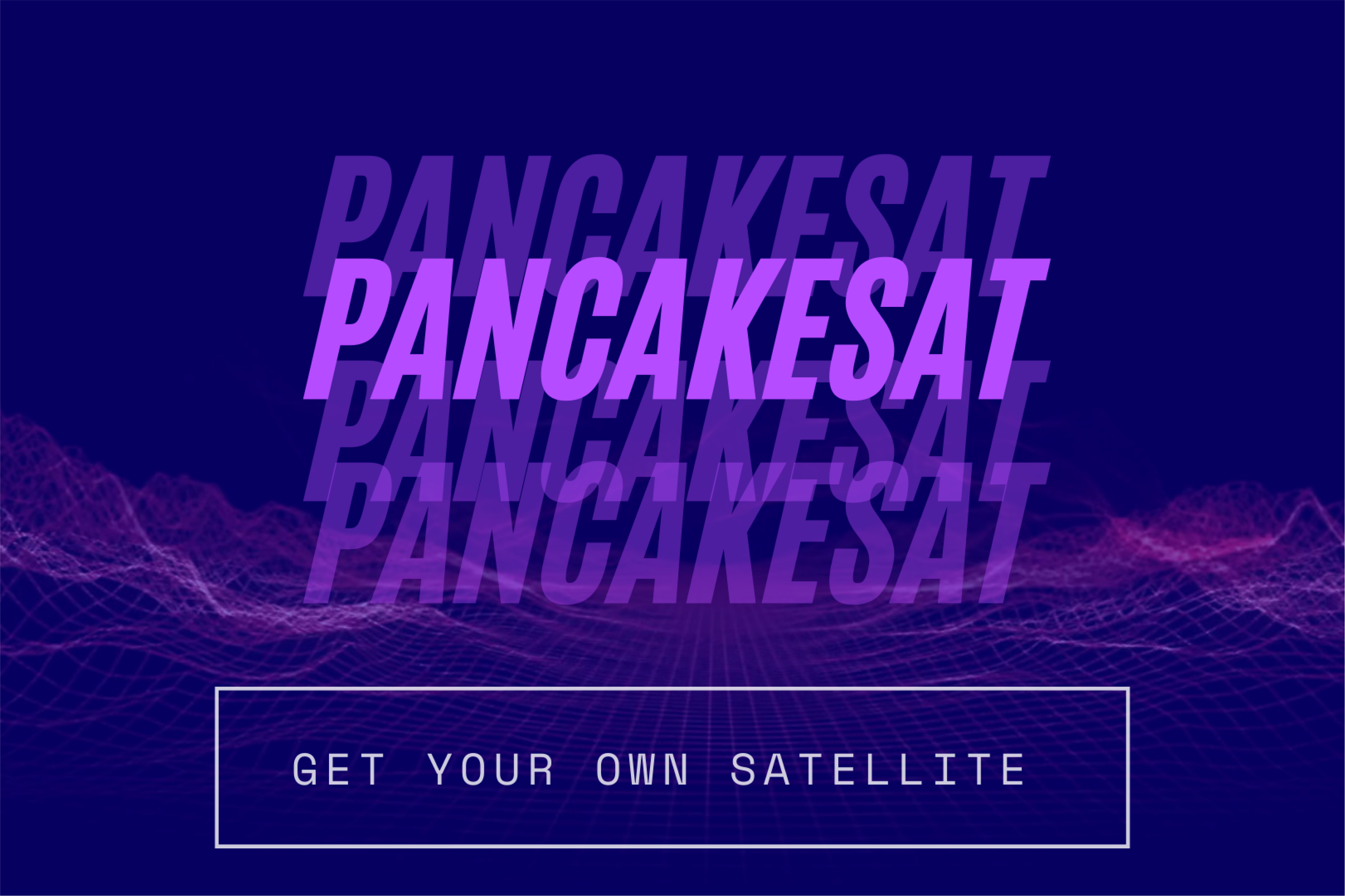 PancakeSat cover for ucluster